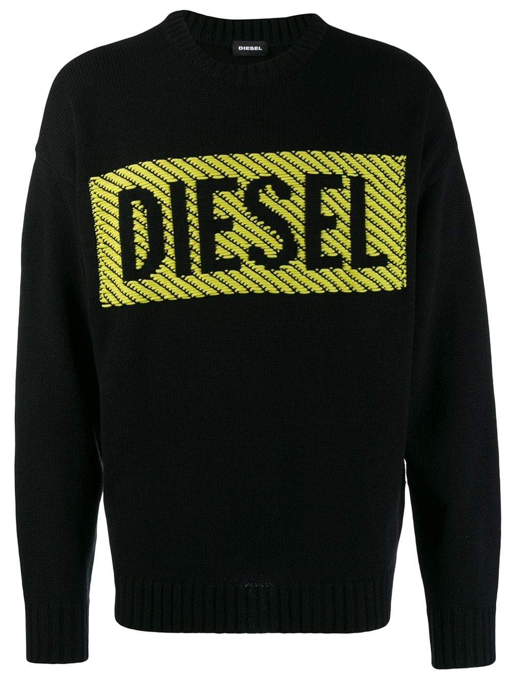 Diesel 3D Logo Print Jumper