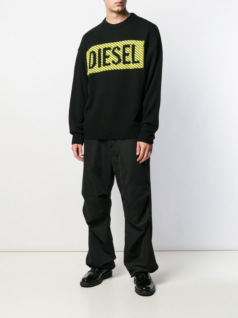 Diesel 3D Logo Print Jumper