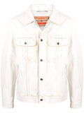Diesel distressed-finish denim jacket