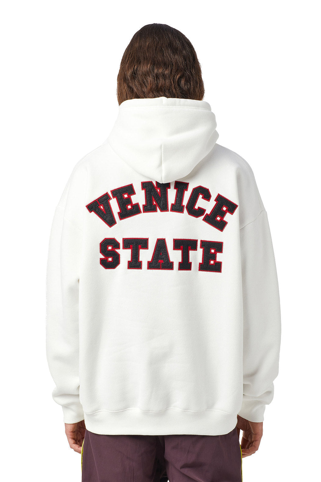 Diesel Hoodie With Varsity Felt Patches
