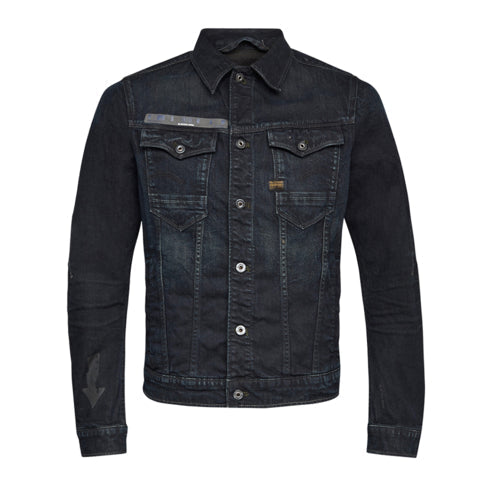 G-Star Arc 3D Slim Arrow Print Dark Ink Jacket