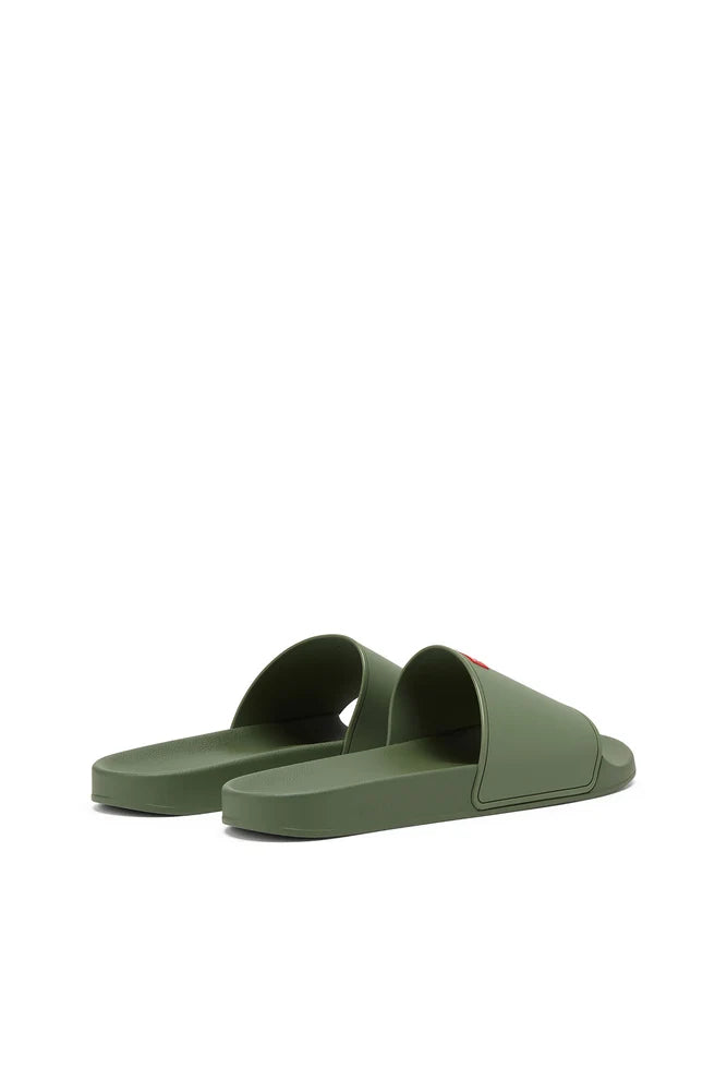 Diesel Sa-Swim-Rubber pool slides with D logo