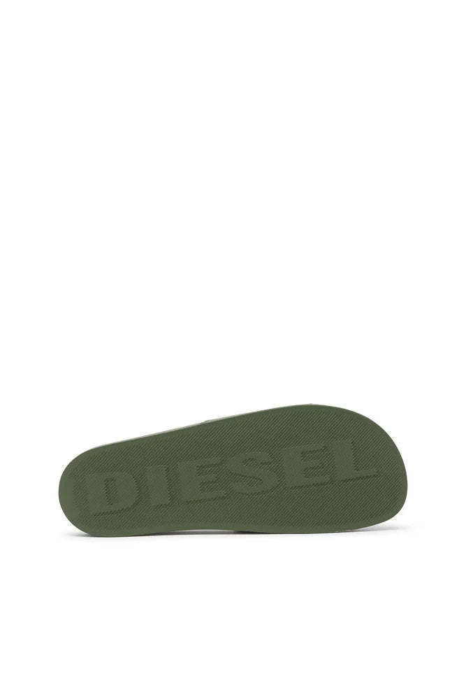 Diesel Sa-Swim-Rubber pool slides with D logo