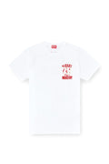 Diesel T-shirt with Industry flocked print