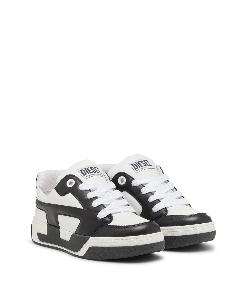 Diesel D-Ollie-Sneakers in colour-block leather