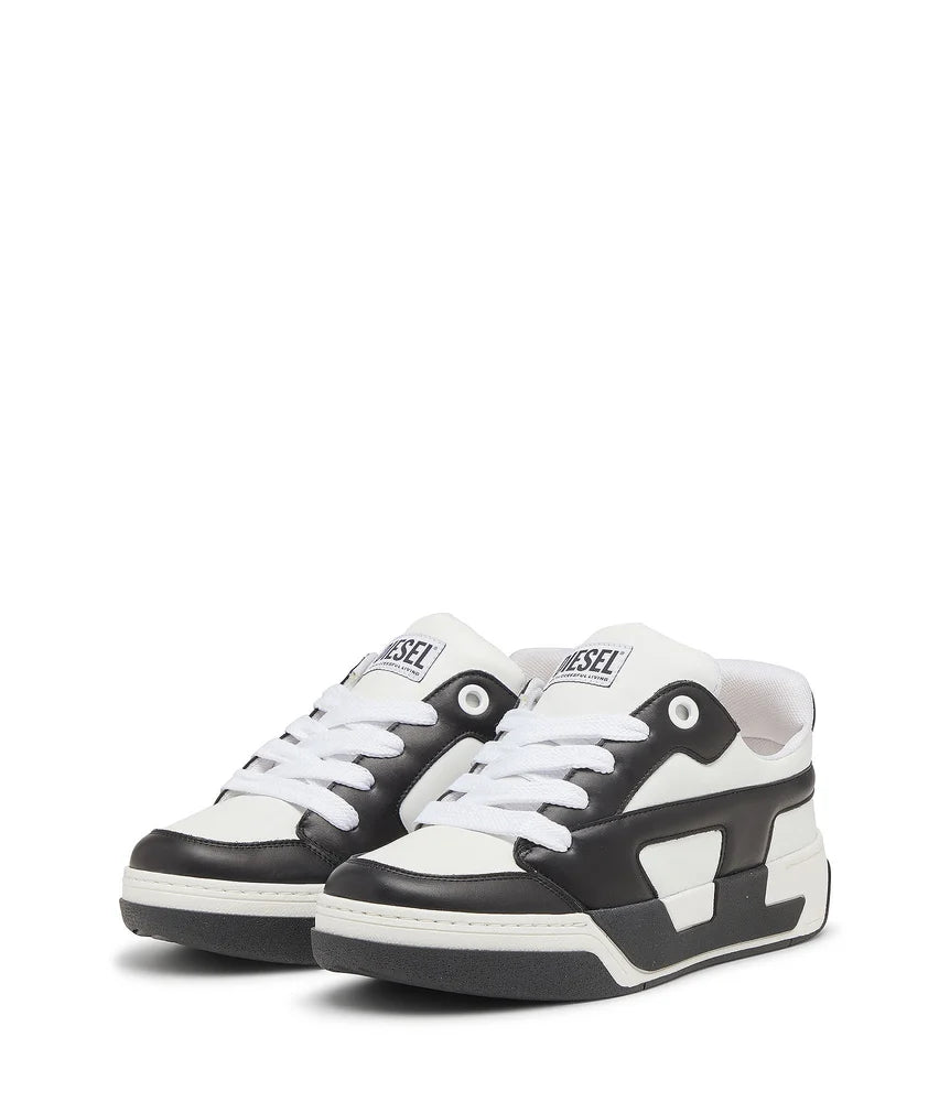 Diesel D-Ollie-Sneakers in colour-block leather