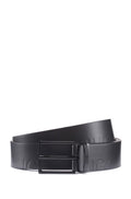 HUGO BOSS REVERSIBLE LEATHER BELT WITH EMBOSSED LOGOS