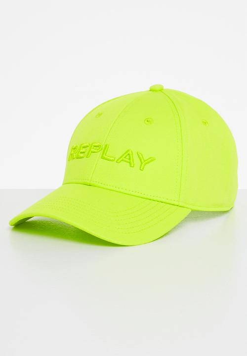 REPLAY EMBOSSED PEAK CAP