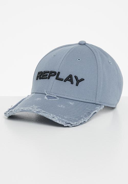 REPLAY EMBOSSED PEAK CAP